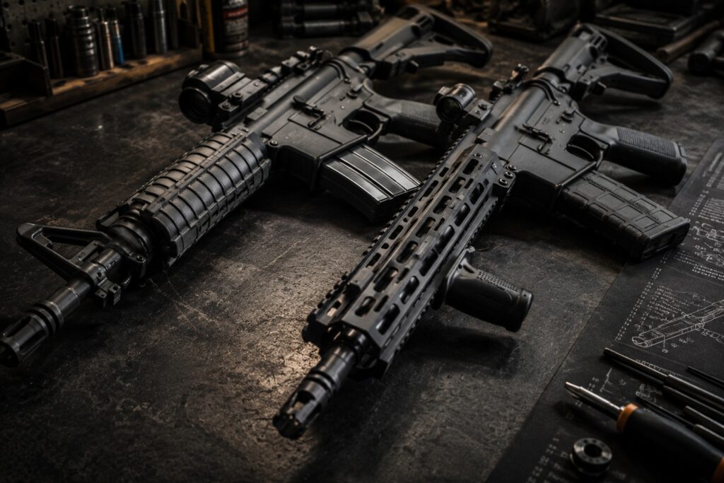 Free-Floating vs. Drop-In Handguards: Which AR-15 Setup Improves Accuracy and Control? - Accurate Arms USA - Livermore, CA