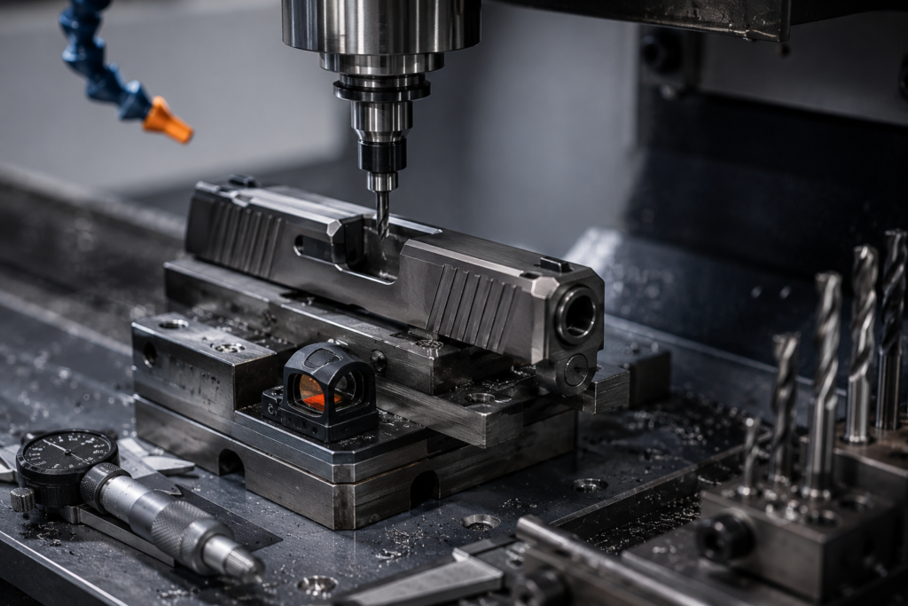 Slide Optic Milling Explained: What Handgun Owners Should Know Before Mounting a Red Dot - Accurate Arms USA - Livermore, CA